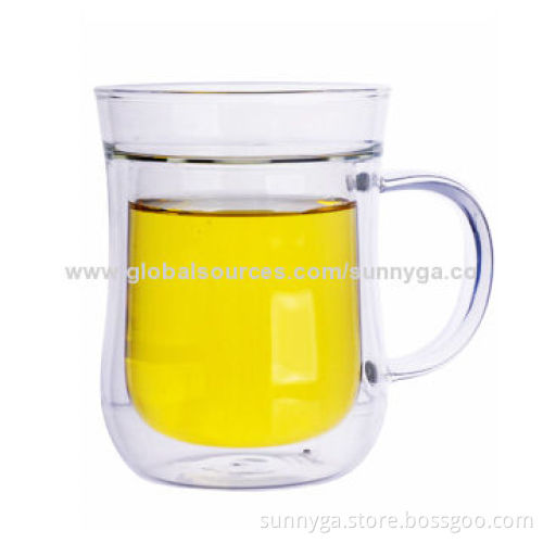 High-quality Double Wall Glass with 380mL Capacity